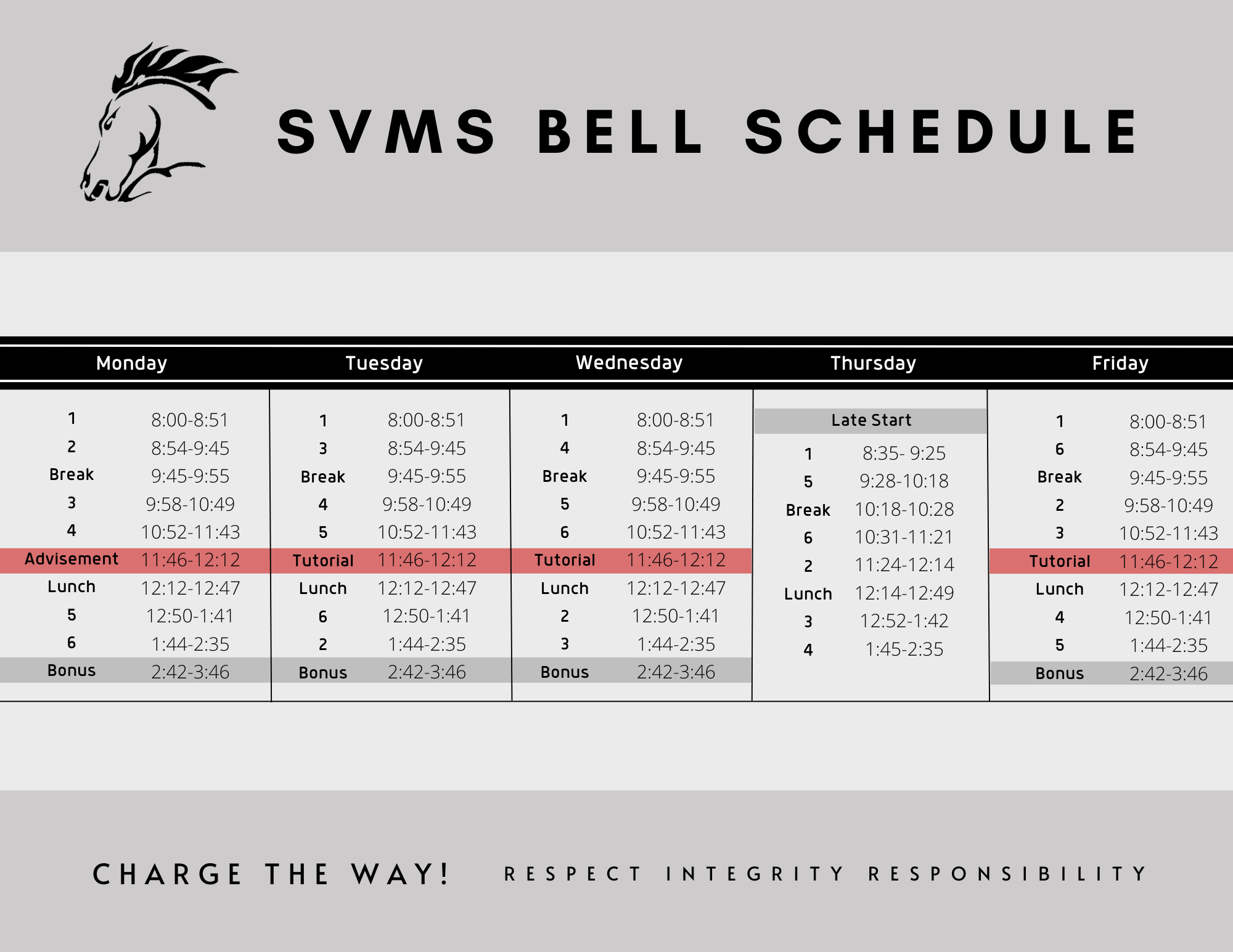 vista middle school bell schedule 2023